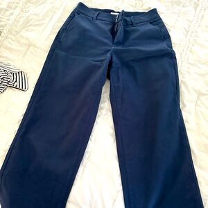 Montgomery post Navy wide leg pant
